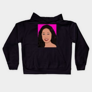 sandra oh Kids Hoodie